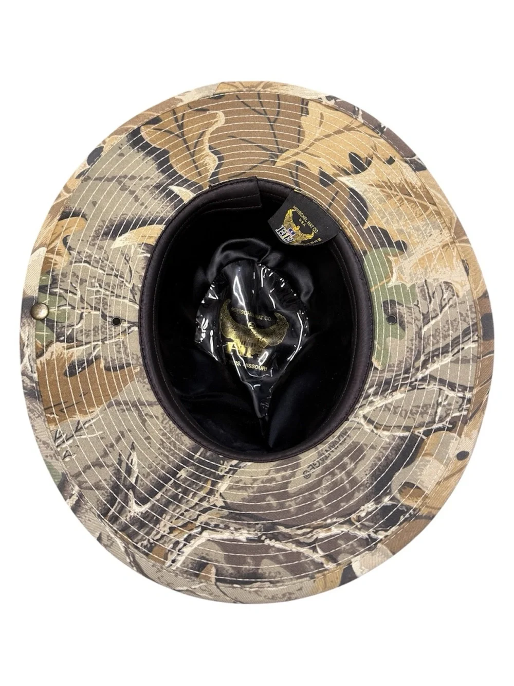 Henschel Men's Aussie Hunting Hat - Classic Camo Cotton Canvas Sun Hat Size Med